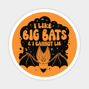 I Like Big Bats & I Cannot Lie // Funny Halloween Bat Rap Parody Magnet